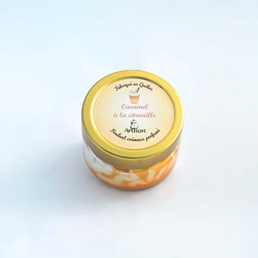 Fondant crémeux parfumé - Caramel à la citrouille