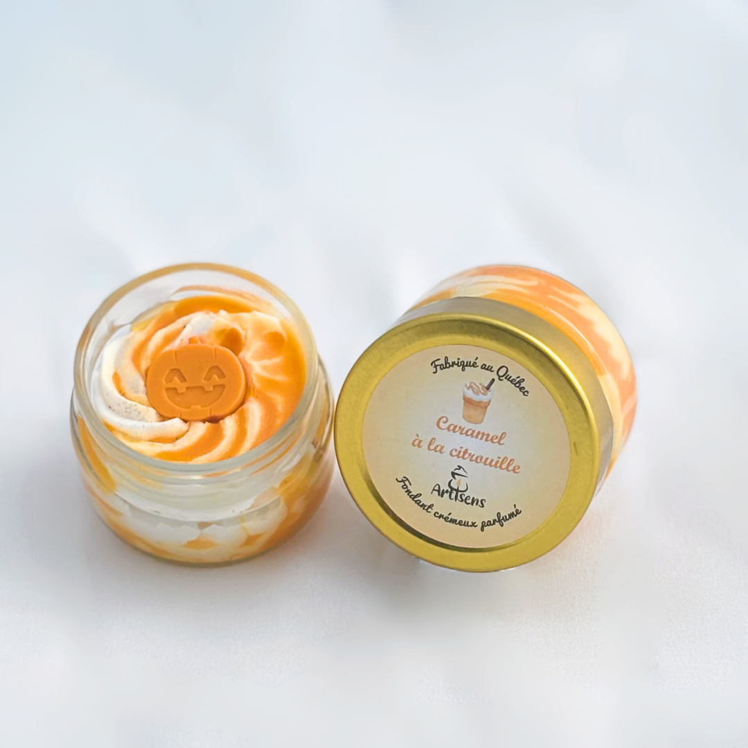Fondant crémeux parfumé - Caramel à la citrouille