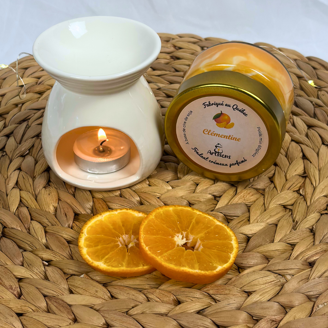 Fondant crémeux parfumé - Clémentine