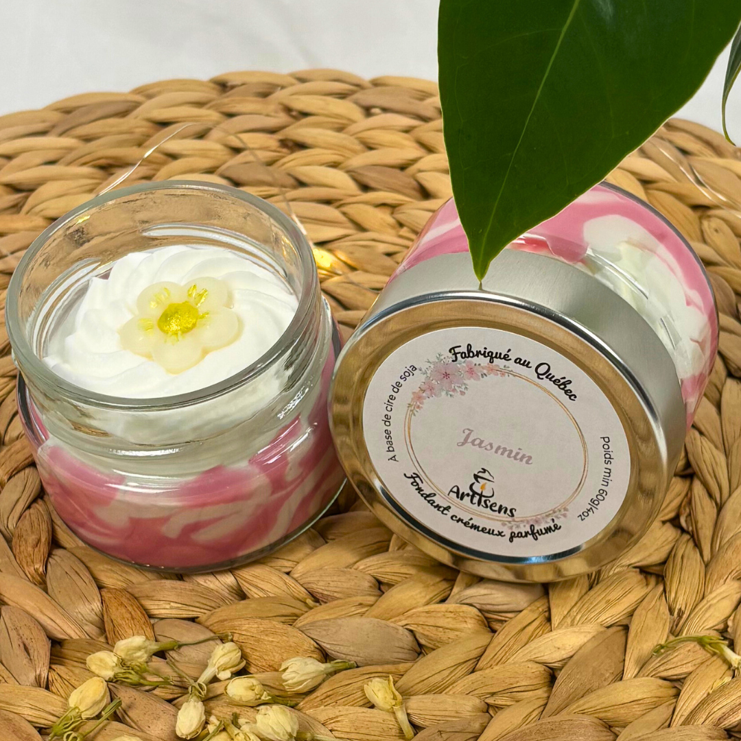 Fondant crémeux parfumé - Jasmin