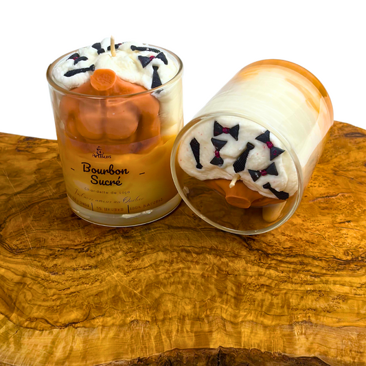 Bougie parfumée - Bourbon sucré