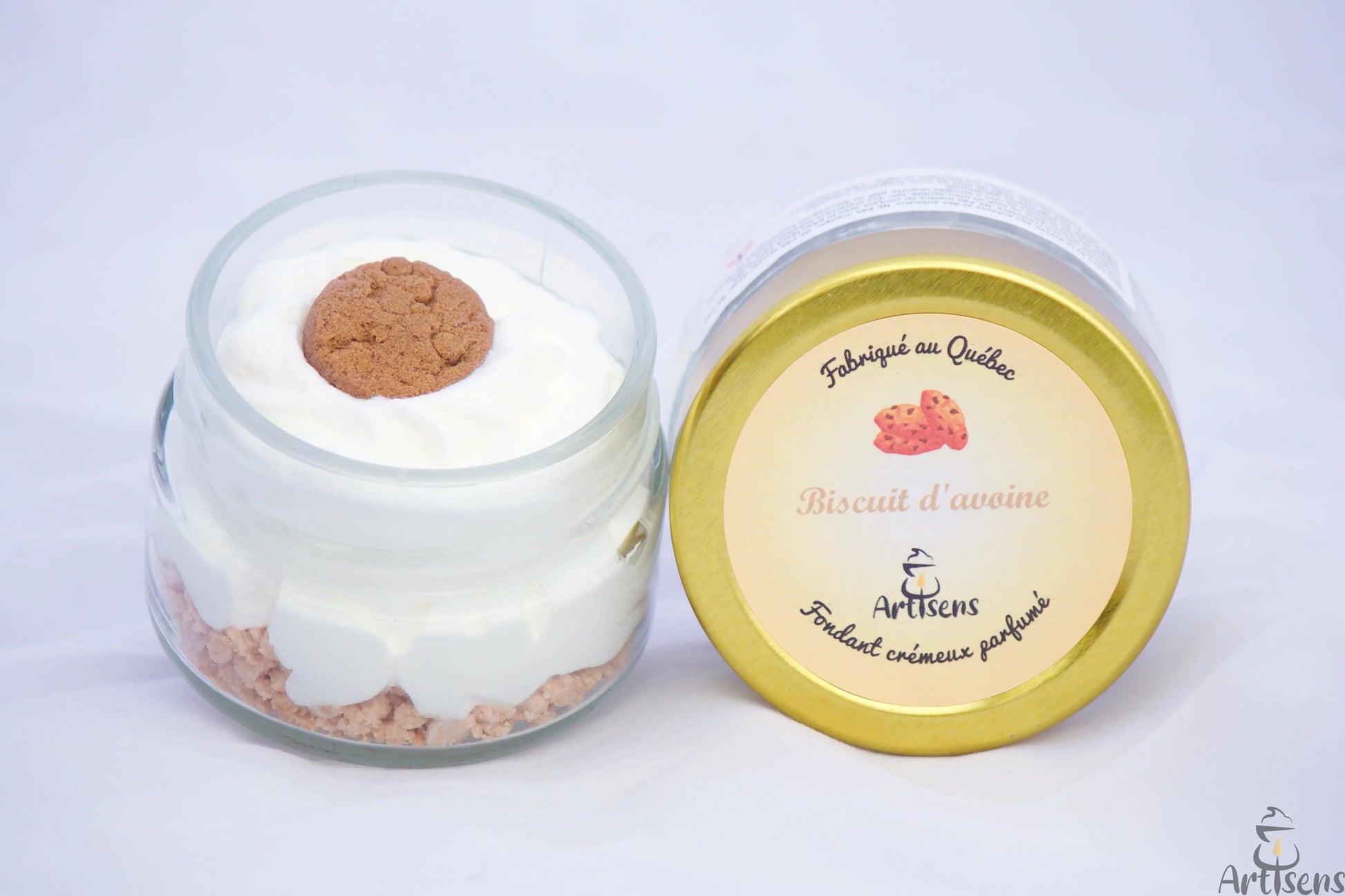 Fondant crémeux Biscuit d'avoine Artisens