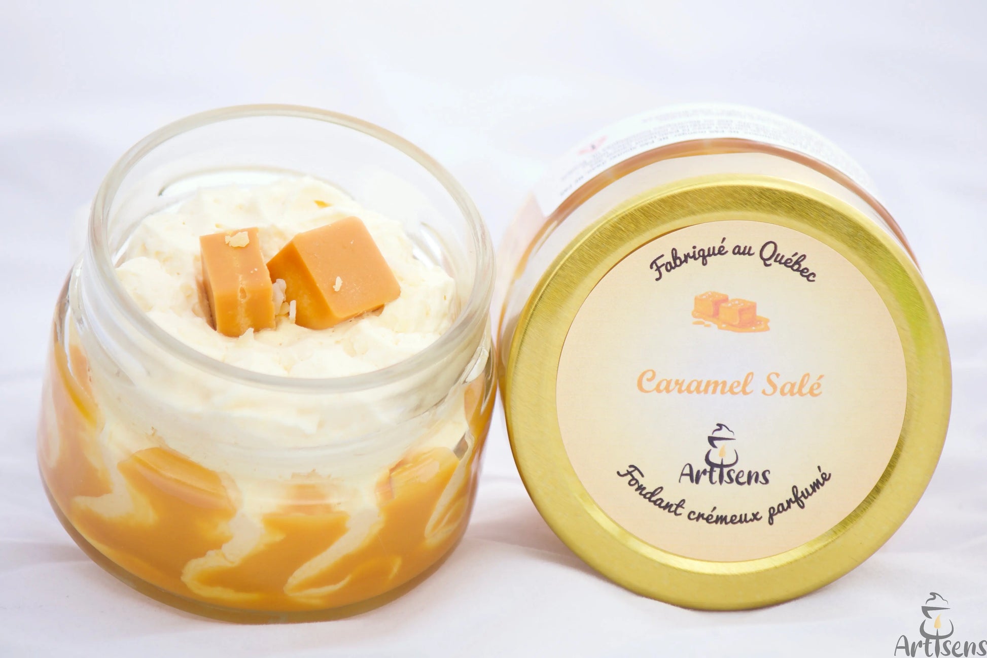 Fondant crémeux caramel salé Artisens