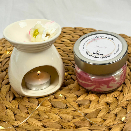 Fondant crémeux parfumé - Jasmin
